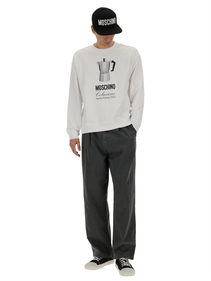 Moschino Sweatshirts - White | Wanan Luxury