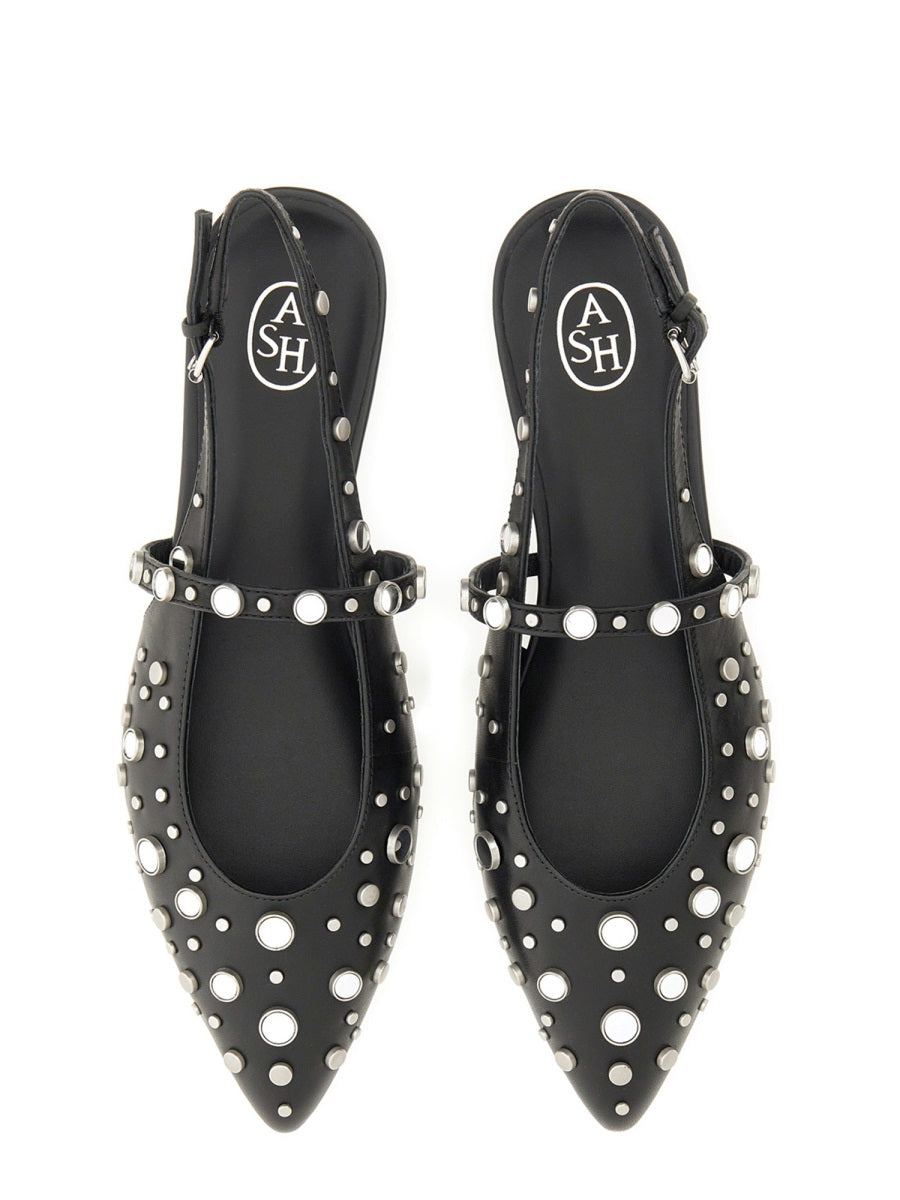 Ash Flat Shoes - Black | Wanan Luxury