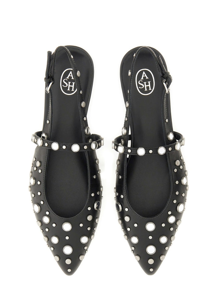 Ash Flat Shoes - Black | Wanan Luxury