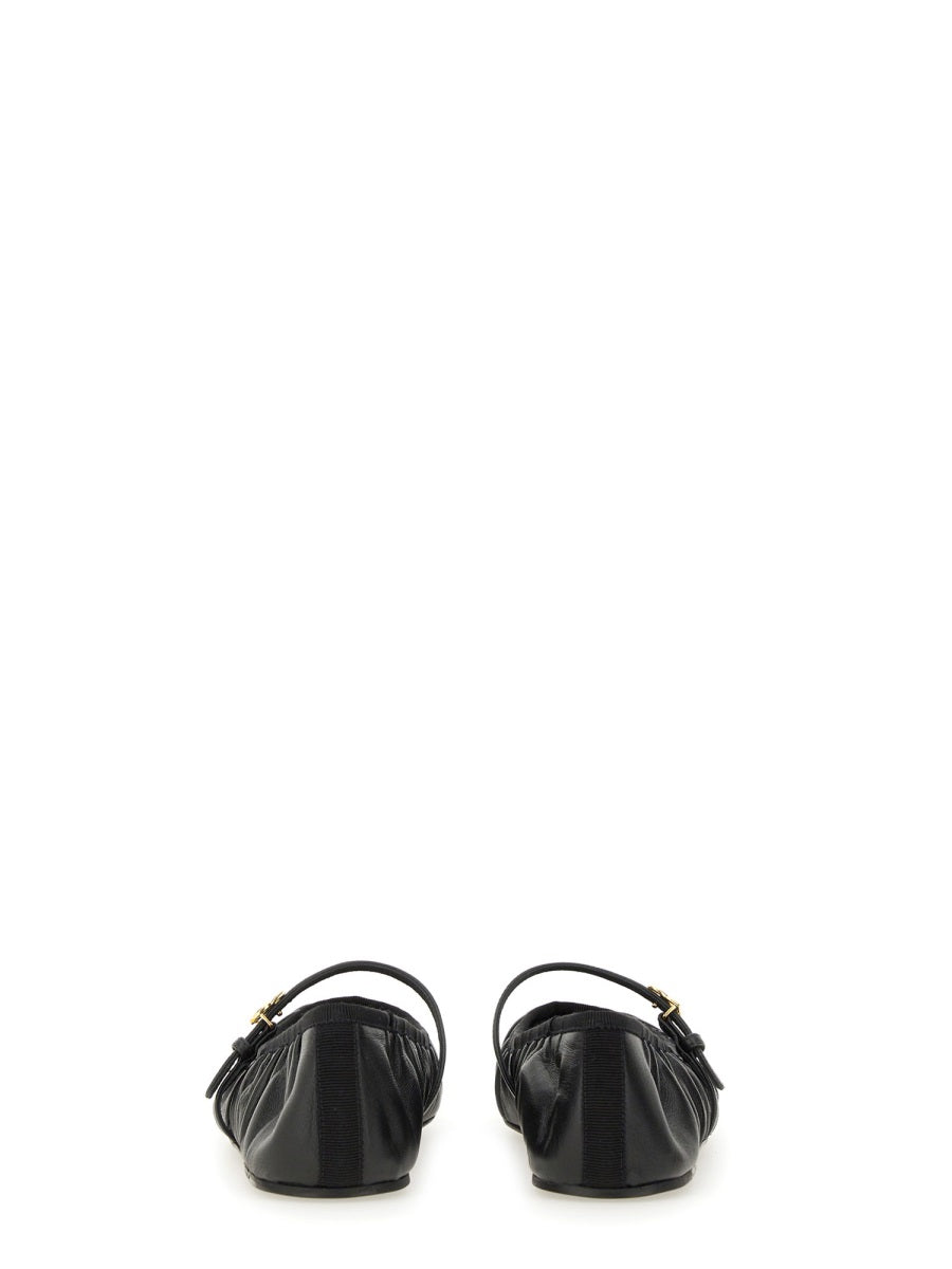Dolce & Gabbana Flat Shoes - Black | Wanan Luxury
