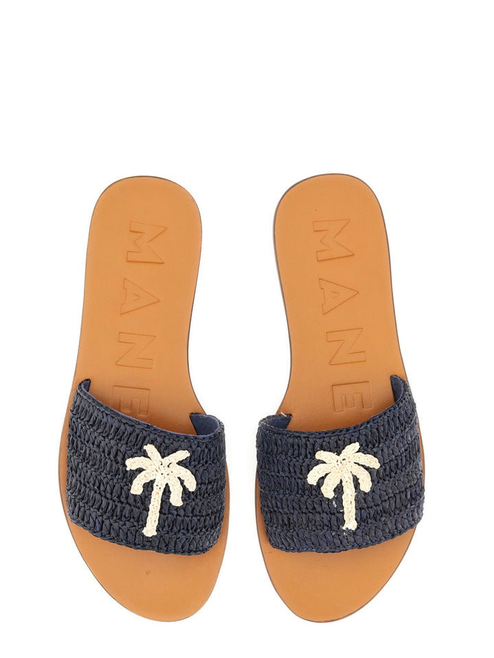 Manebi Sandals - Blue | 82ba2a8257971facfbc9948bf43ccd1542f4367f