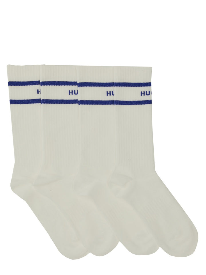 Boss Socks - White | Wanan Luxury