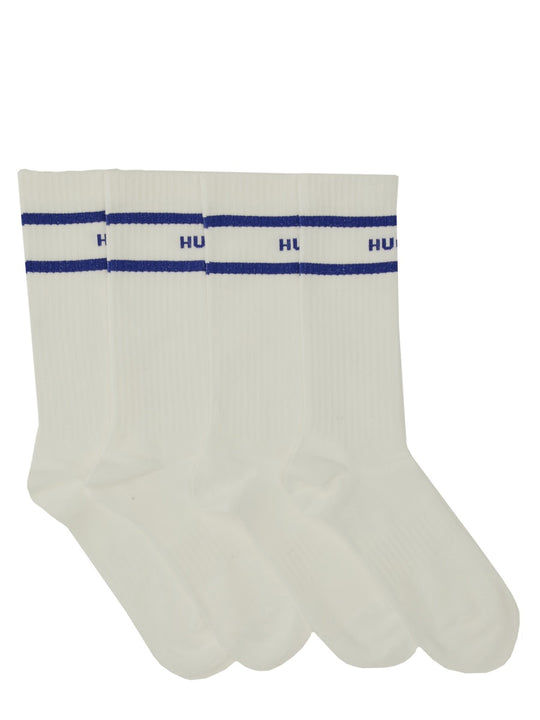 Set Of Two Socks With Logo