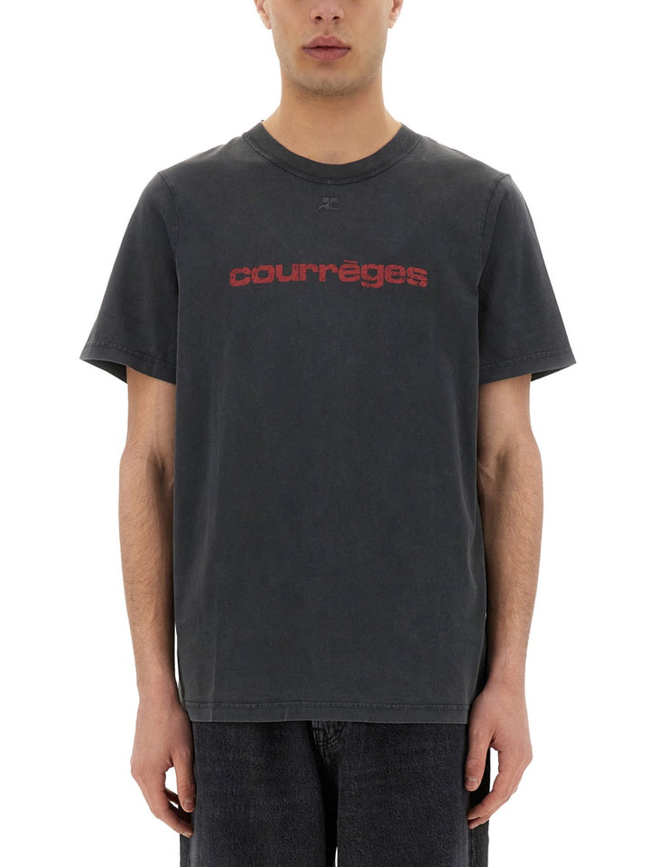 Courrèges T shirts - Black | Wanan Luxury
