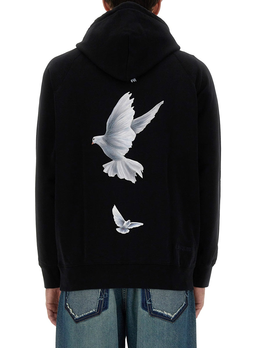 3.PARADIS Sweatshirts - Black | Wanan Luxury