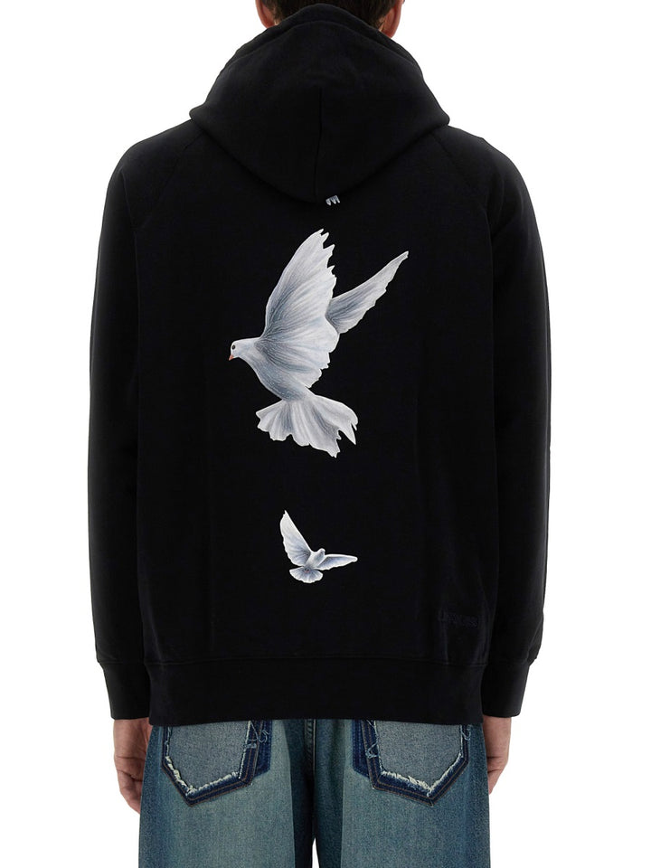 3.PARADIS Sweatshirts - Black | Wanan Luxury