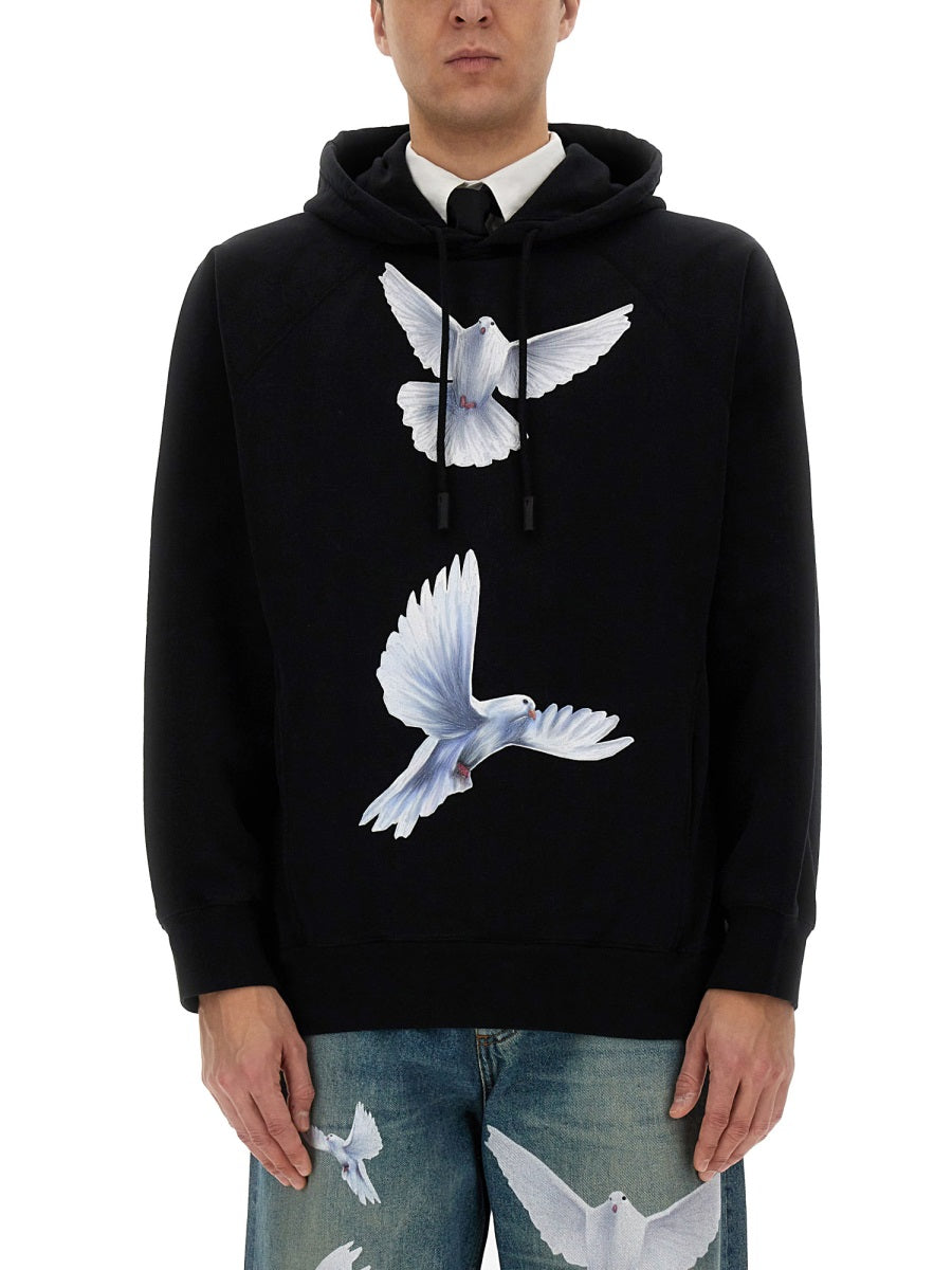 3.PARADIS Sweatshirts - Black | Wanan Luxury