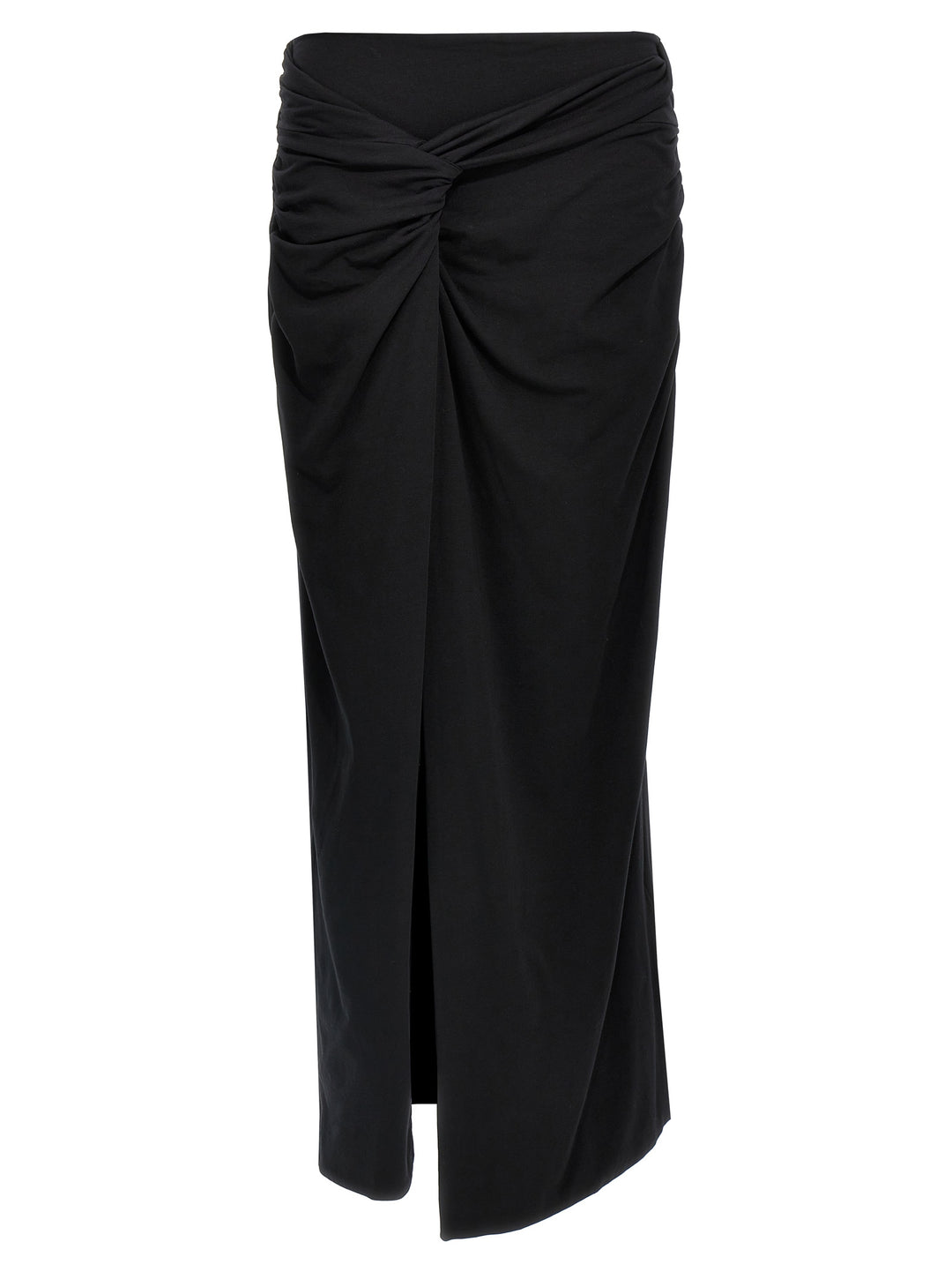 Rotate Birger Christensen Fitted Twisted Skirts - Black | 7c96b0a5797d818d6c8741632296548e2e677d88
