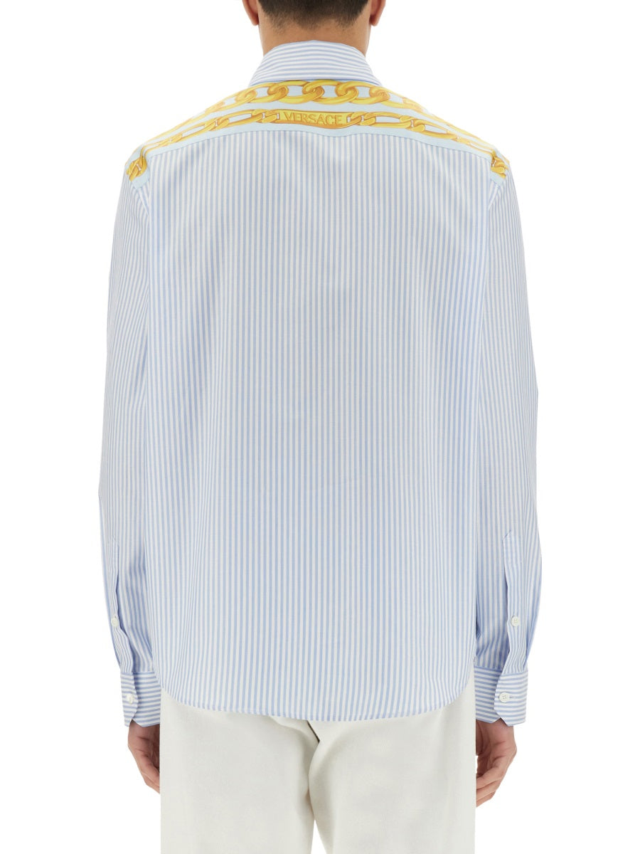 Versace Shirts - Light Blue | Wanan Luxury