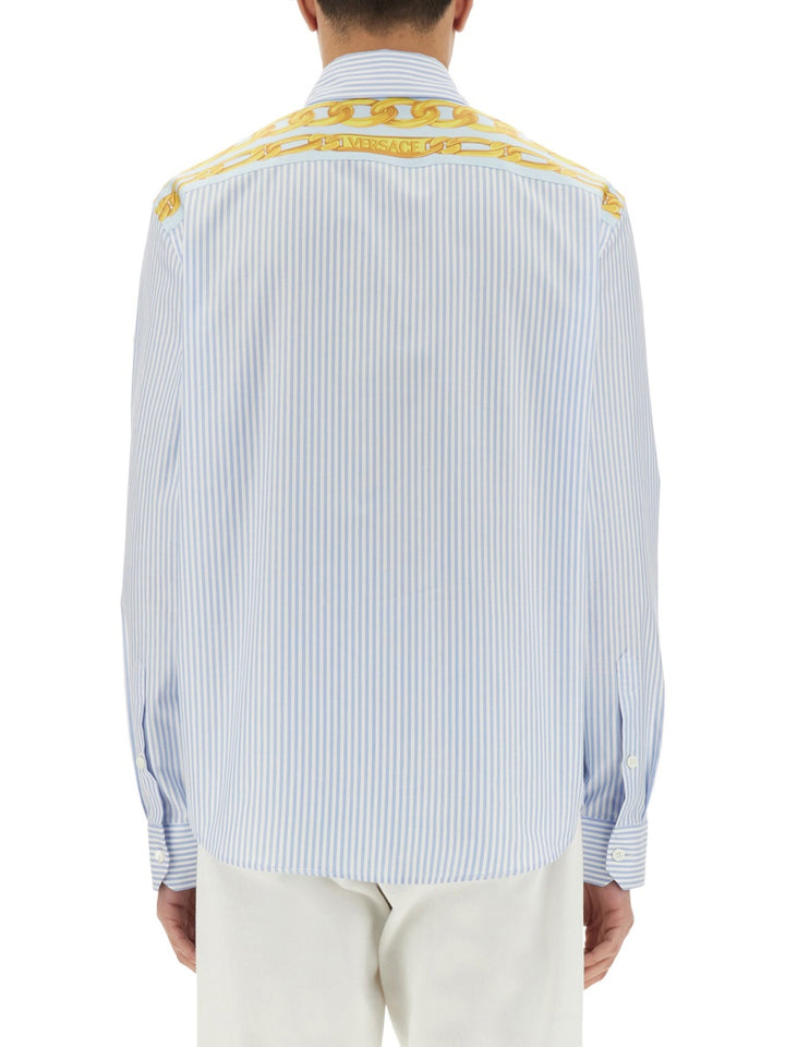 Versace Shirts - Light Blue | Wanan Luxury