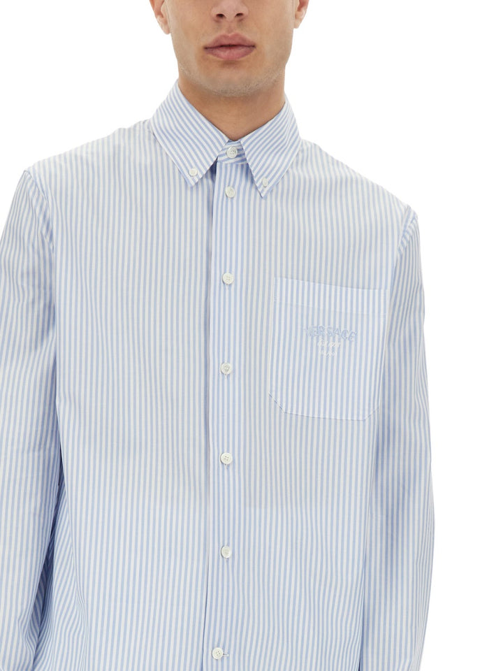 Versace Shirts - Light Blue | Wanan Luxury
