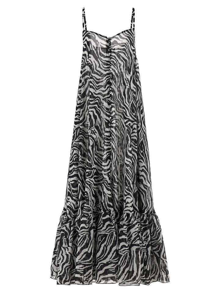 Rotate Birger Christensen X Reina Olga Dress Dresses White/Black