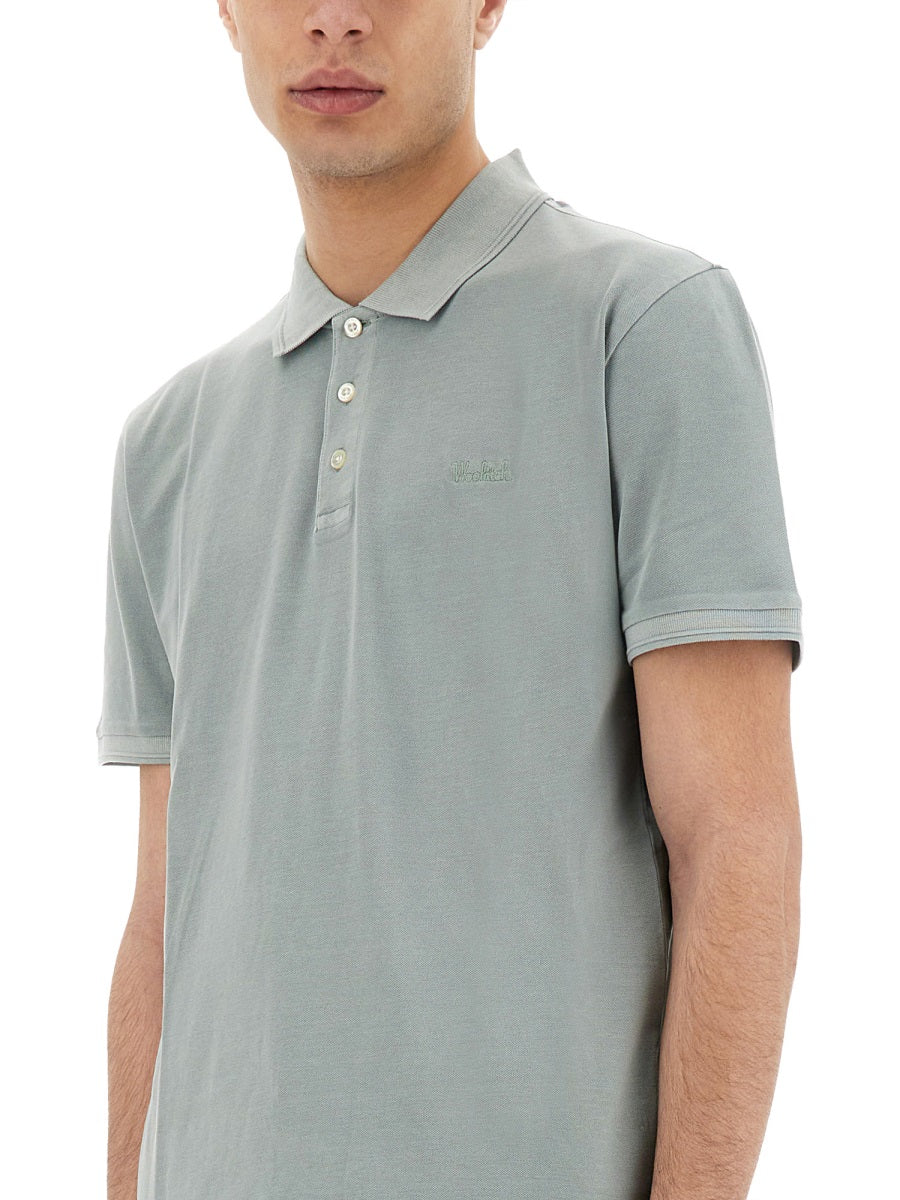 Woolrich Polo - Green | Wanan Luxury