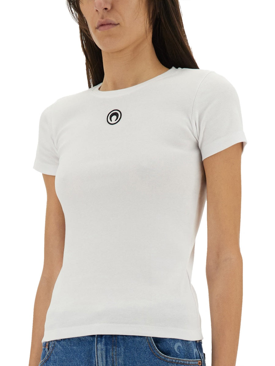 Marine Serre T shirts - White | eb2eeca6ca6106f4f02f55f0b9c9b970c805d7b2