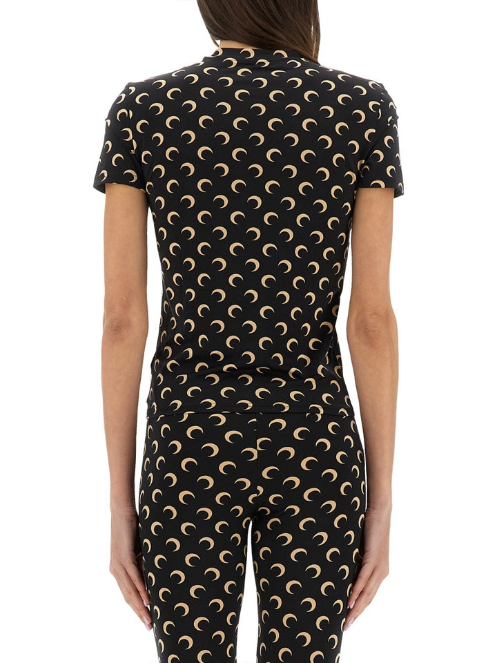 Marine Serre Tops - Black | Wanan Luxury