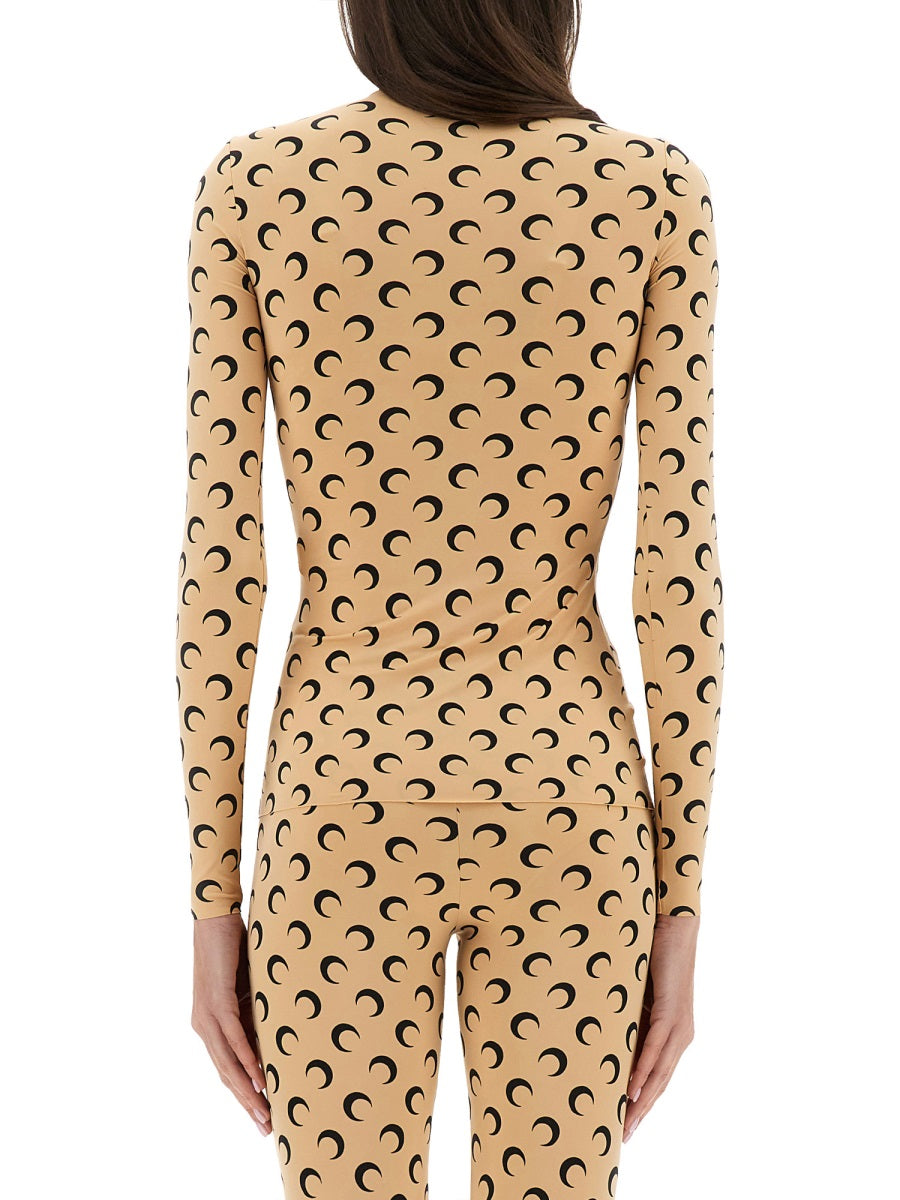 Marine Serre Tops - Beige | Wanan Luxury