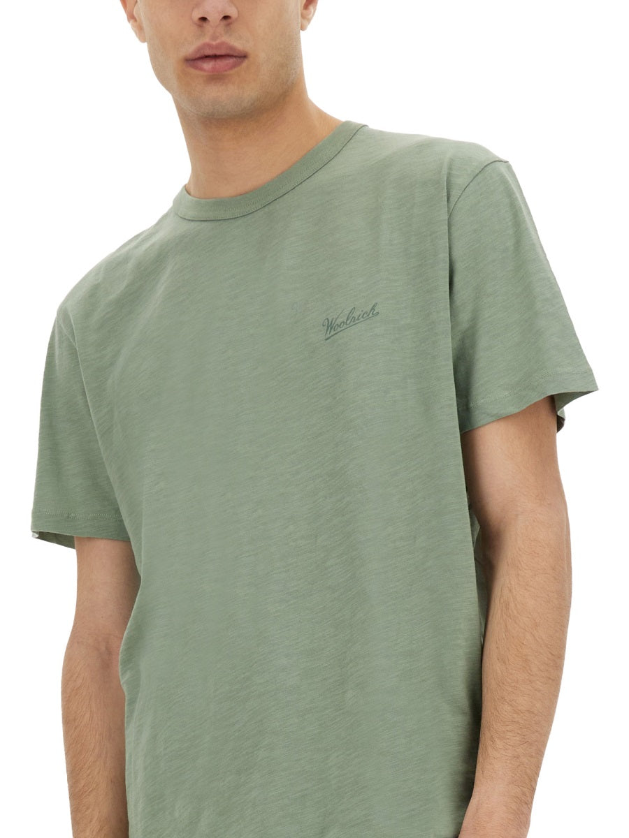 Woolrich T shirts - Green | Wanan Luxury