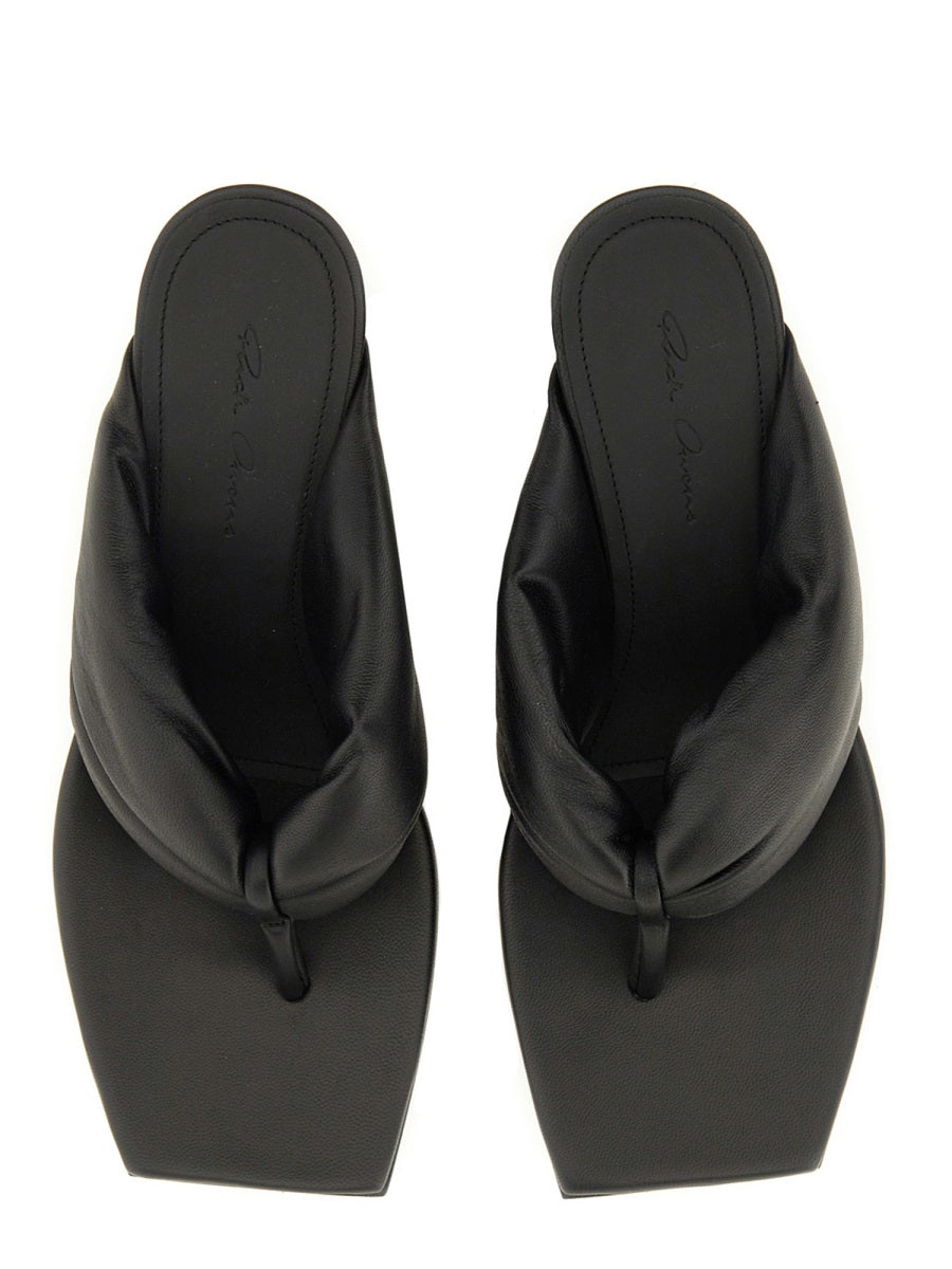 Rick Owens Sandals - Black | Wanan Luxury
