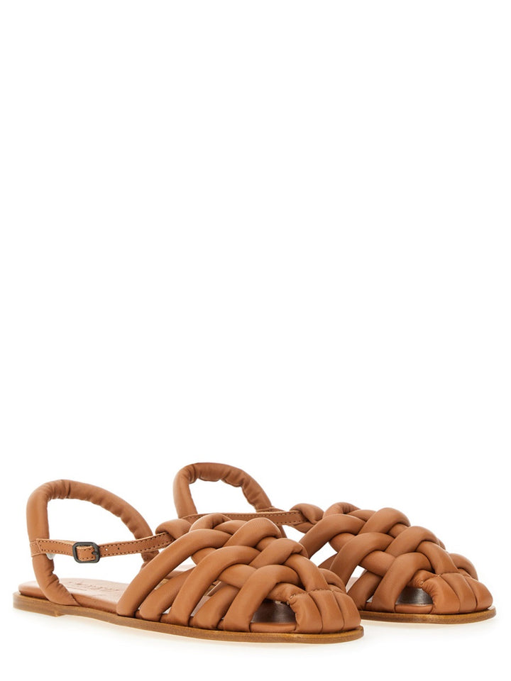 Hereu Sandals - Brown | Wanan Luxury