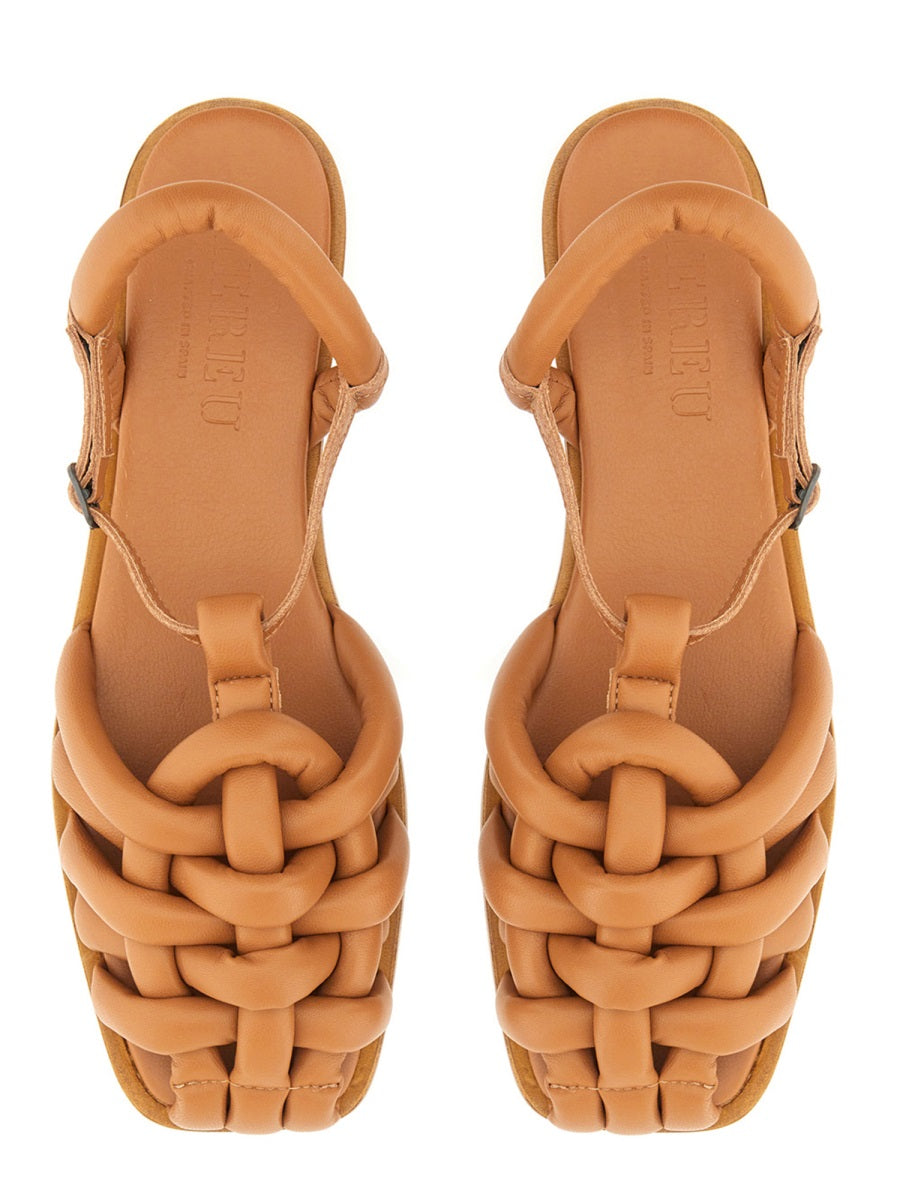 Hereu Sandals - Brown | Wanan Luxury