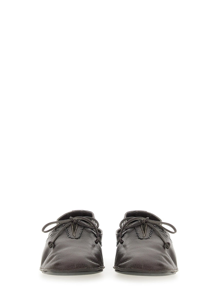 Hereu Flat Shoes - Brown | Wanan Luxury