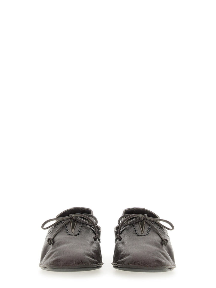 Hereu Flat Shoes - Brown | Wanan Luxury