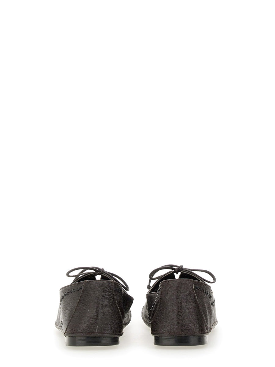 Hereu Flat Shoes - Brown | Wanan Luxury