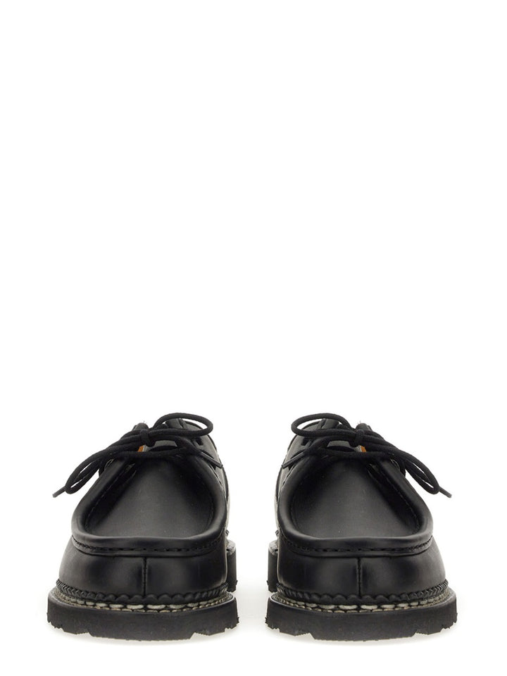 Paraboot Flat Shoes - Black | Wanan Luxury