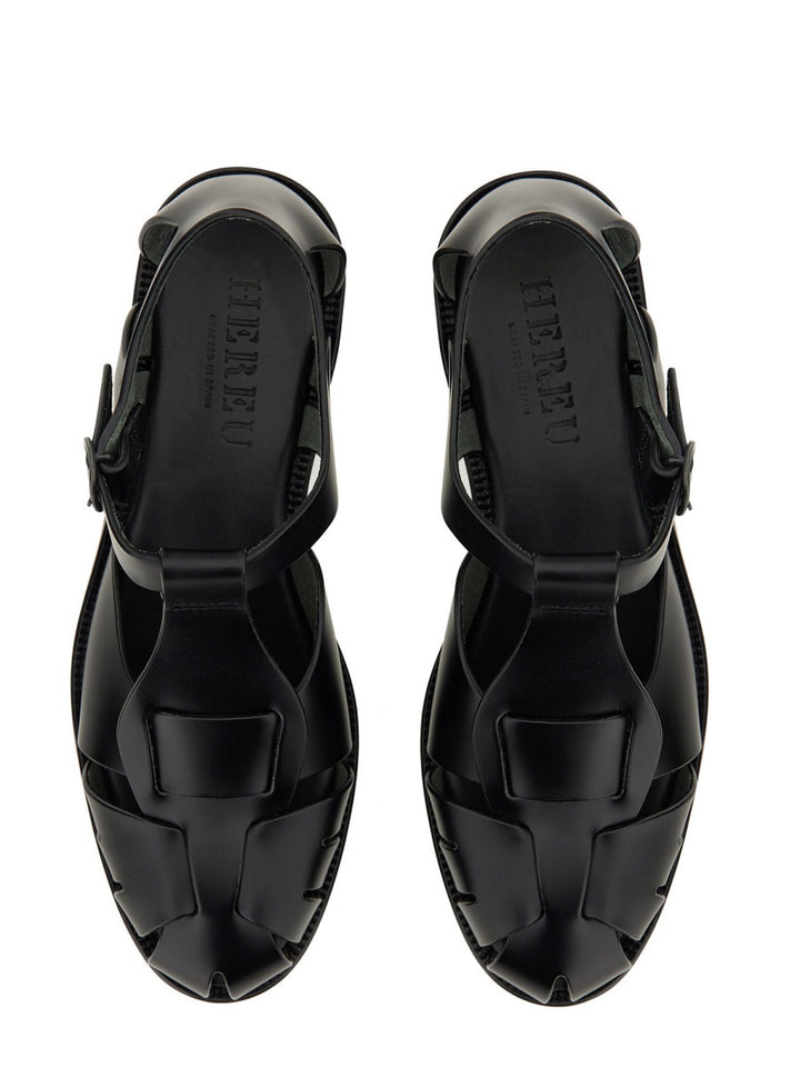 Hereu Sandals - Black | Wanan Luxury
