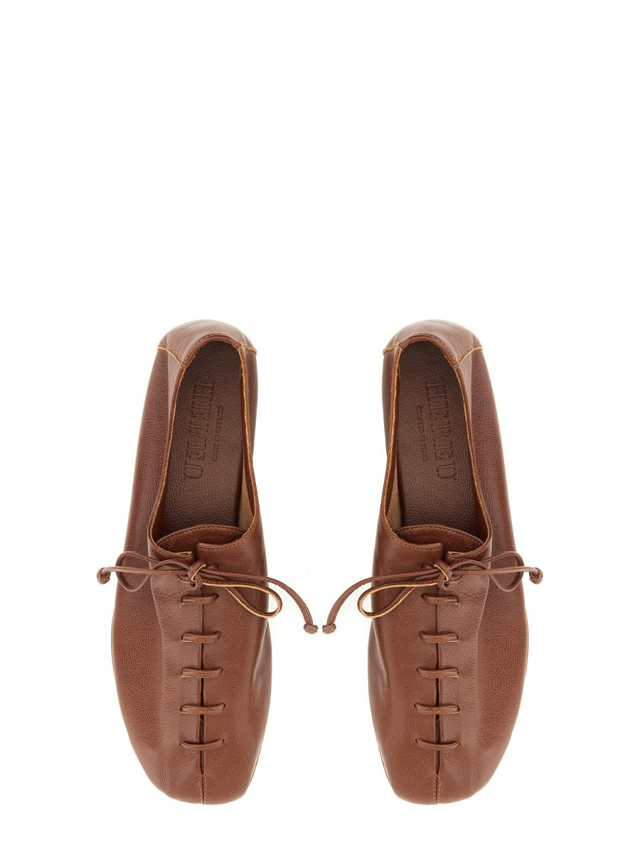 Hereu Flat Shoes - Brown | Wanan Luxury