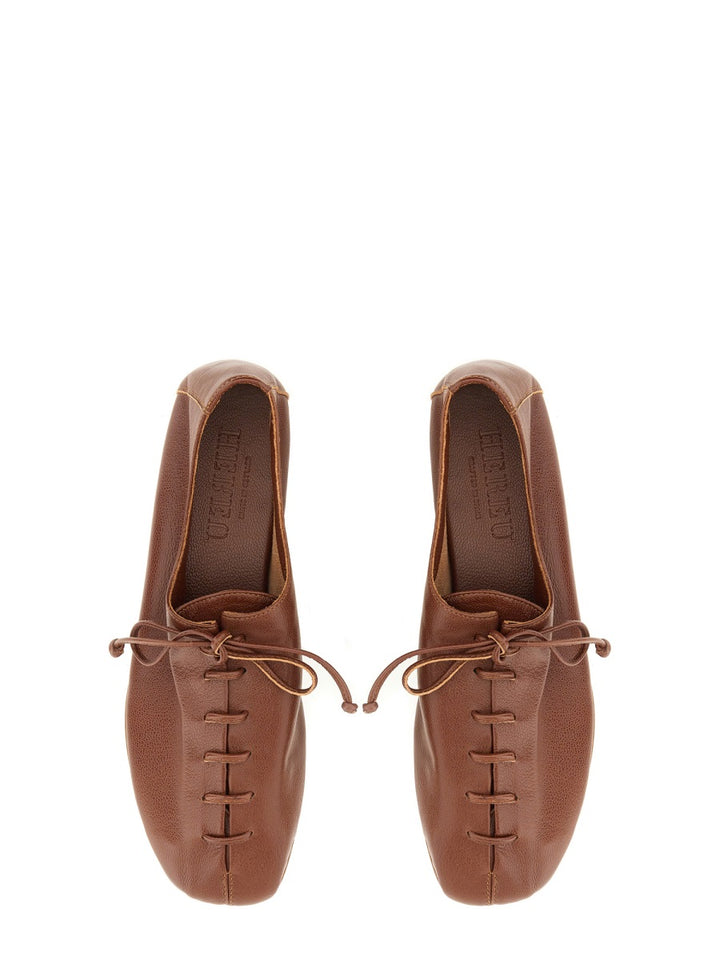 Hereu Flat Shoes - Brown | Wanan Luxury