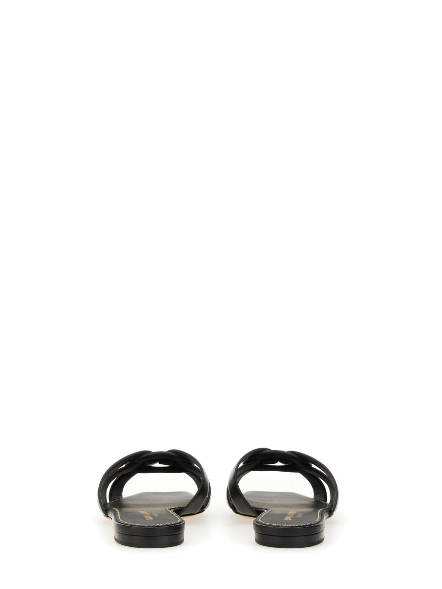 Saint Laurent Sandals - Black | Wanan Luxury