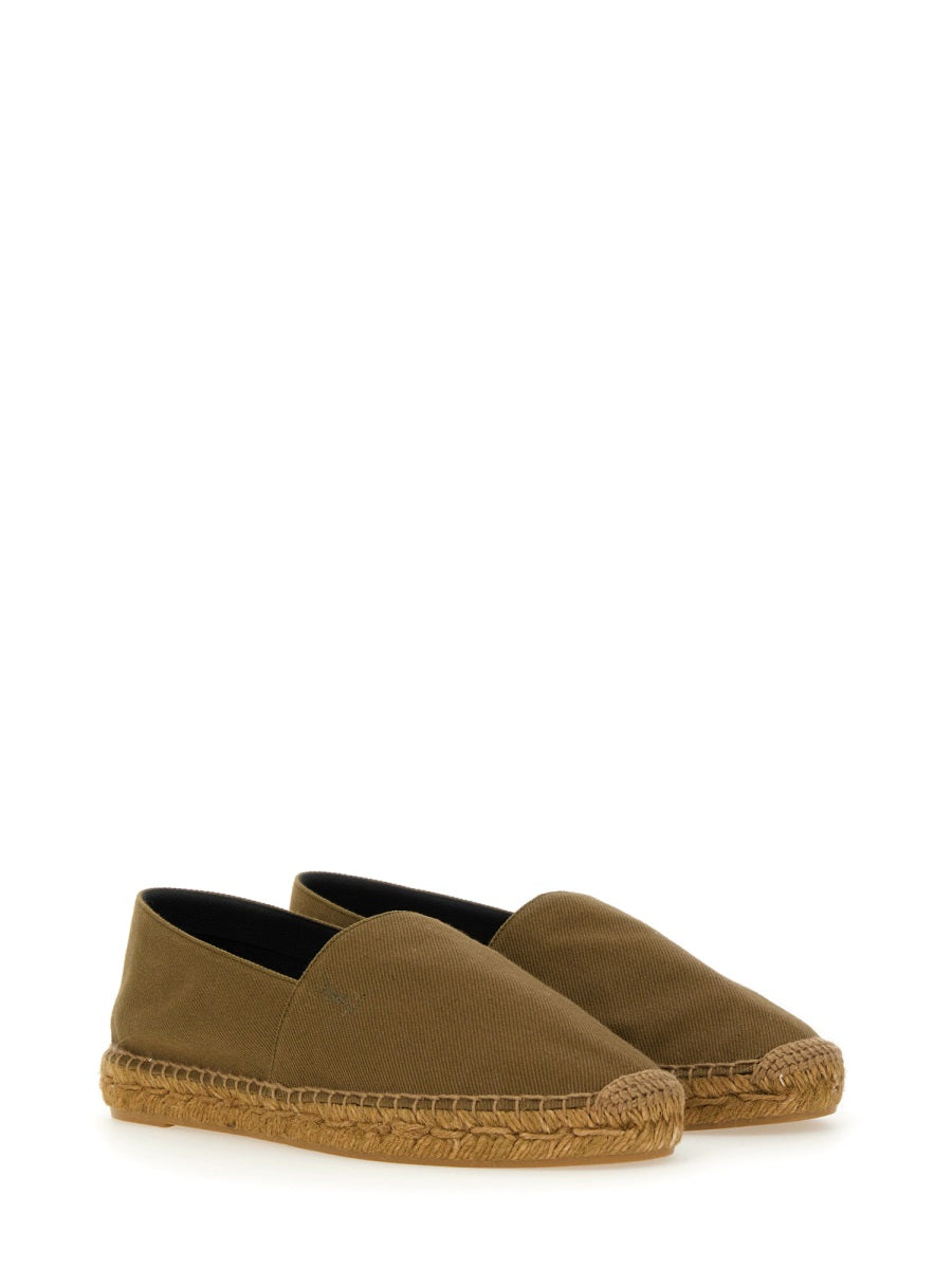 Saint Laurent Flat Shoes - Green | 4fd07e1ed070ed69e8b09726a6786f0a1235bef6
