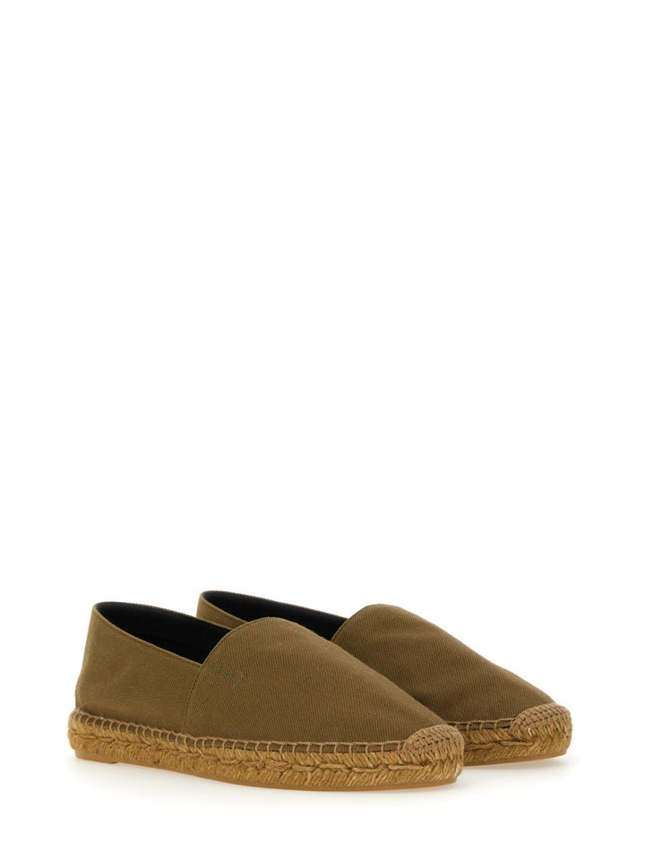 Saint Laurent Flat Shoes - Green | 4fd07e1ed070ed69e8b09726a6786f0a1235bef6