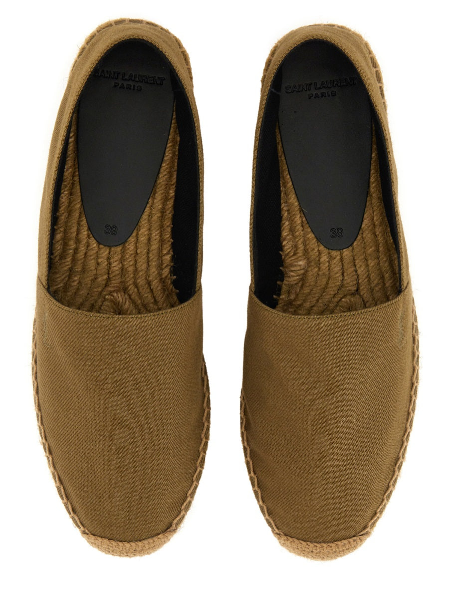 Saint Laurent Flat Shoes - Green | 0037cd3eb6537a358808f50cdc1ec7787464daa8