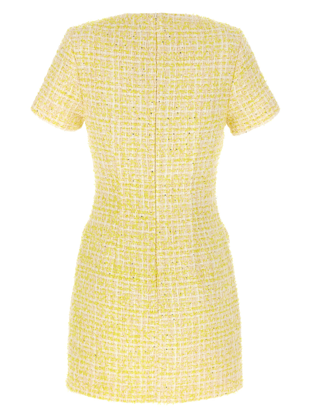 Boucle Dress Dresses Yellow