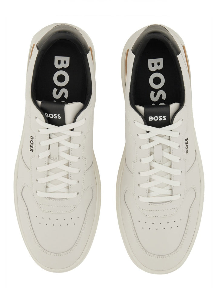 Boss Sneakers - White | Wanan Luxury