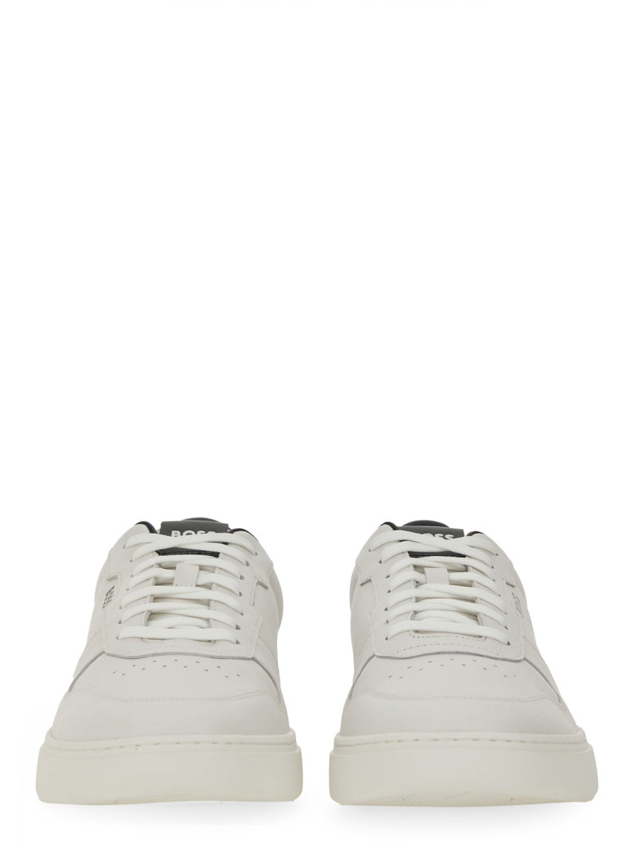 Boss Sneakers - White | Wanan Luxury