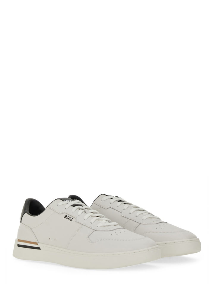 Boss Sneakers - White | Wanan Luxury
