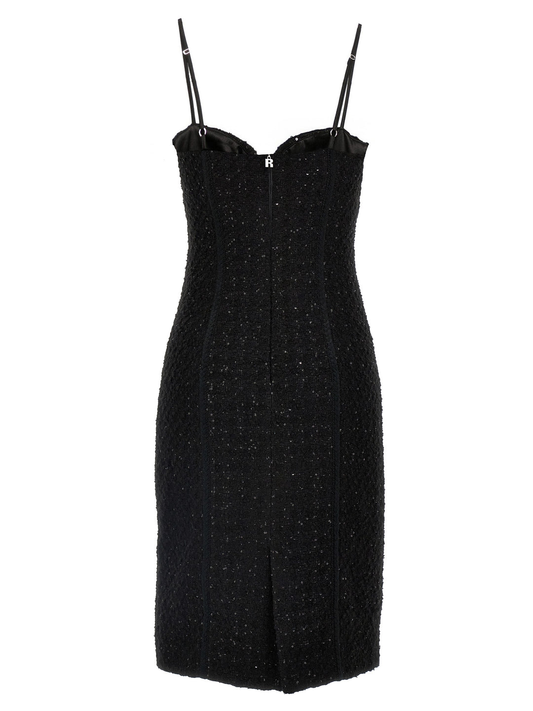 Bouclé Midi Dress Dresses Black