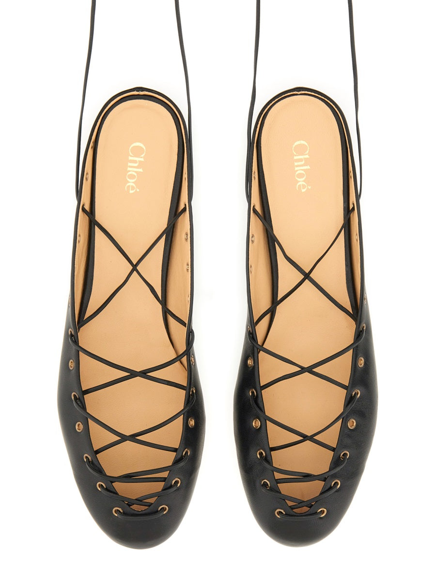 ChloÉ Flat Shoes - Black | a26832e8d410f68b493ae01d6c5db50327b984da