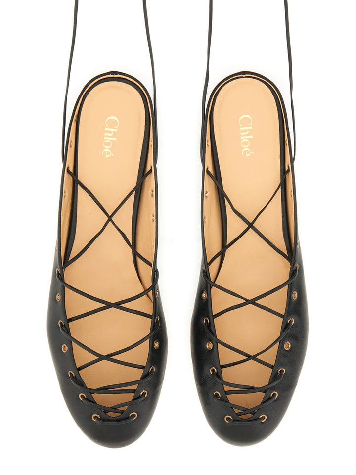 ChloÉ Flat Shoes - Black | a26832e8d410f68b493ae01d6c5db50327b984da