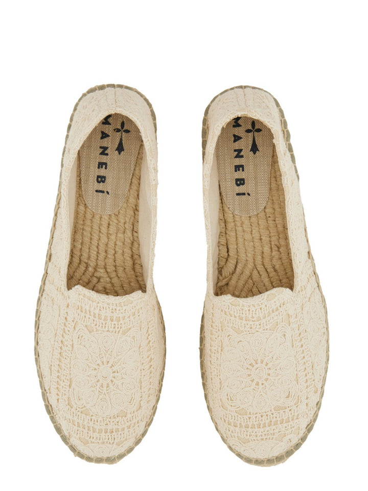 Manebí Flat Shoes - Beige | Wanan Luxury