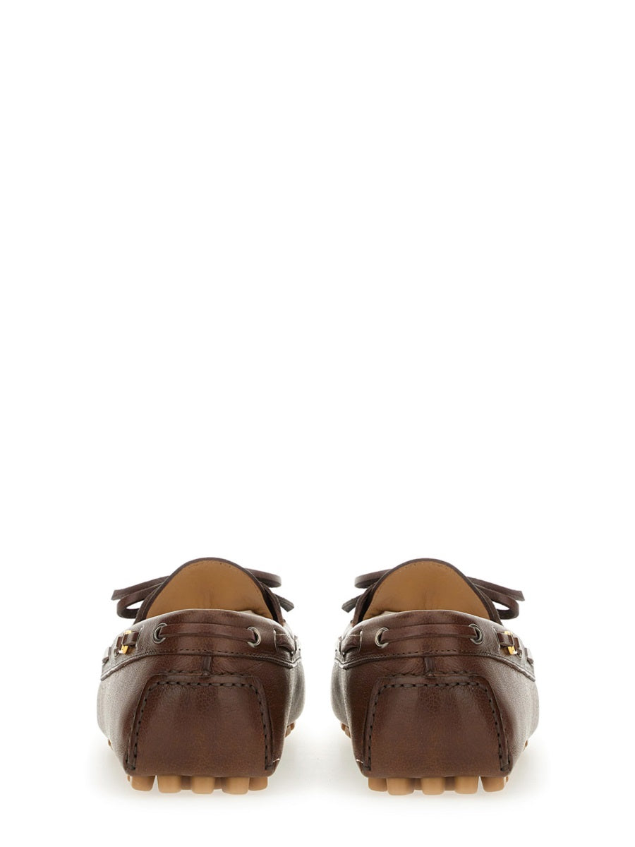 Valentino Garavani Loafers - Brown | Wanan Luxury