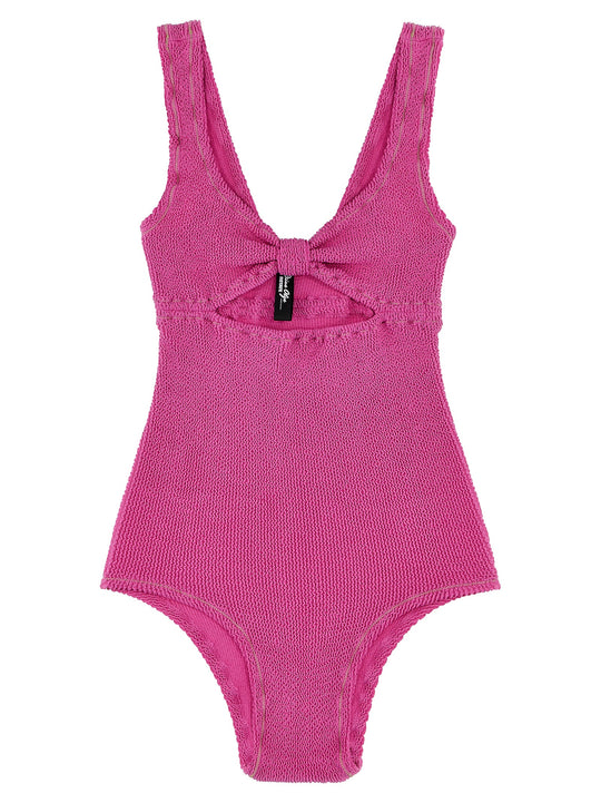 Rotate Birger Christensen X Reina Olga One-Piece Swimsuit Beachwear Fuchsia
