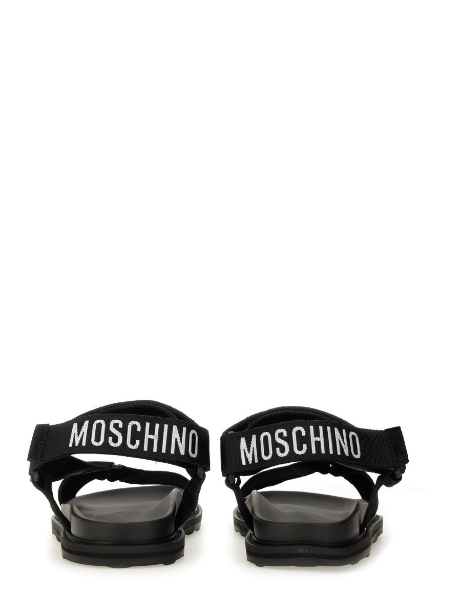 Moschino Sandals - Black | Wanan Luxury