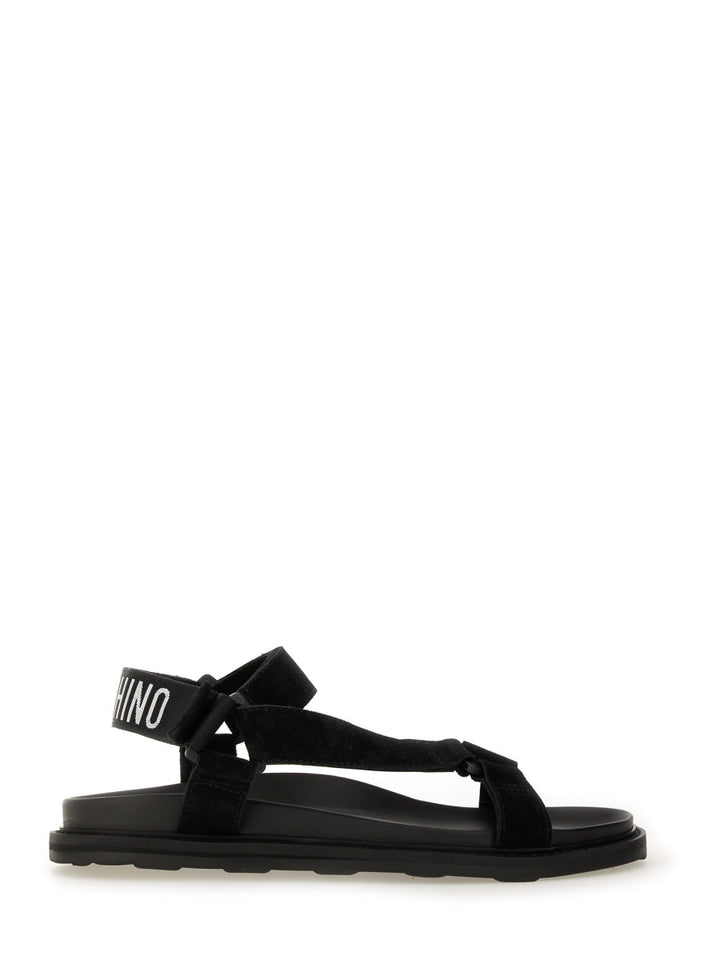 Moschino Sandals - Black | Wanan Luxury