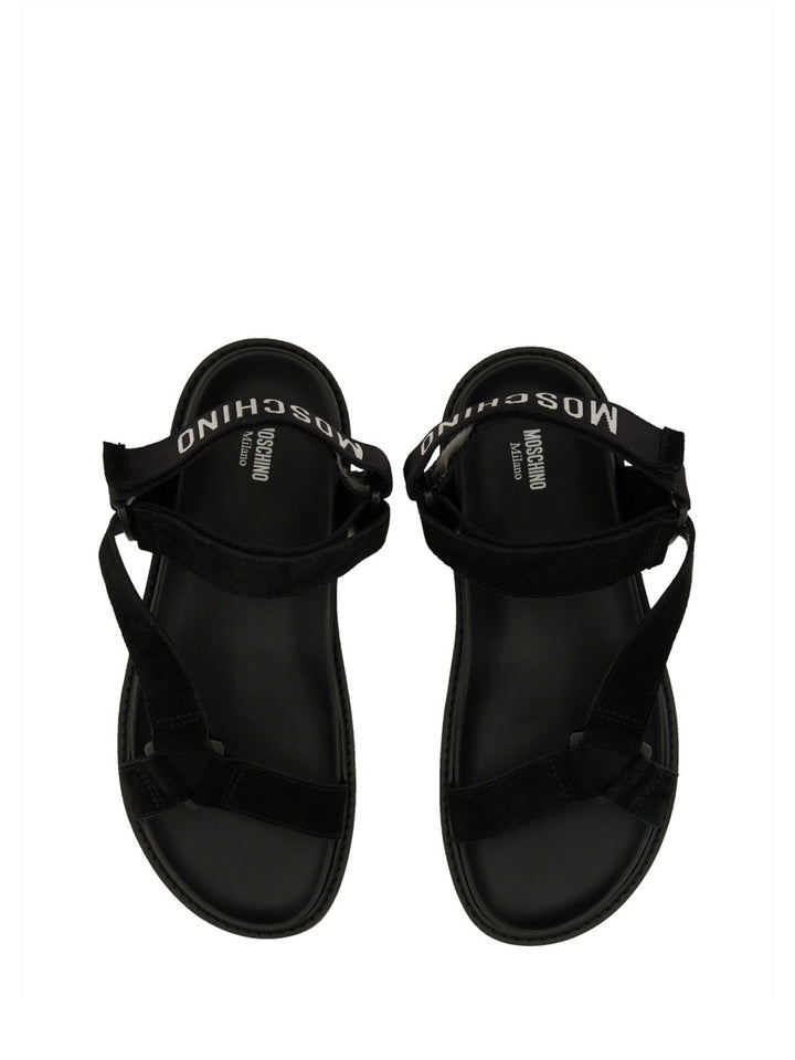 Moschino Sandals - Black | Wanan Luxury