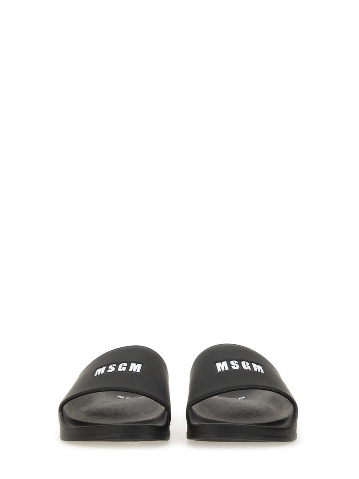 MSGM Sandals - Black | Wanan Luxury