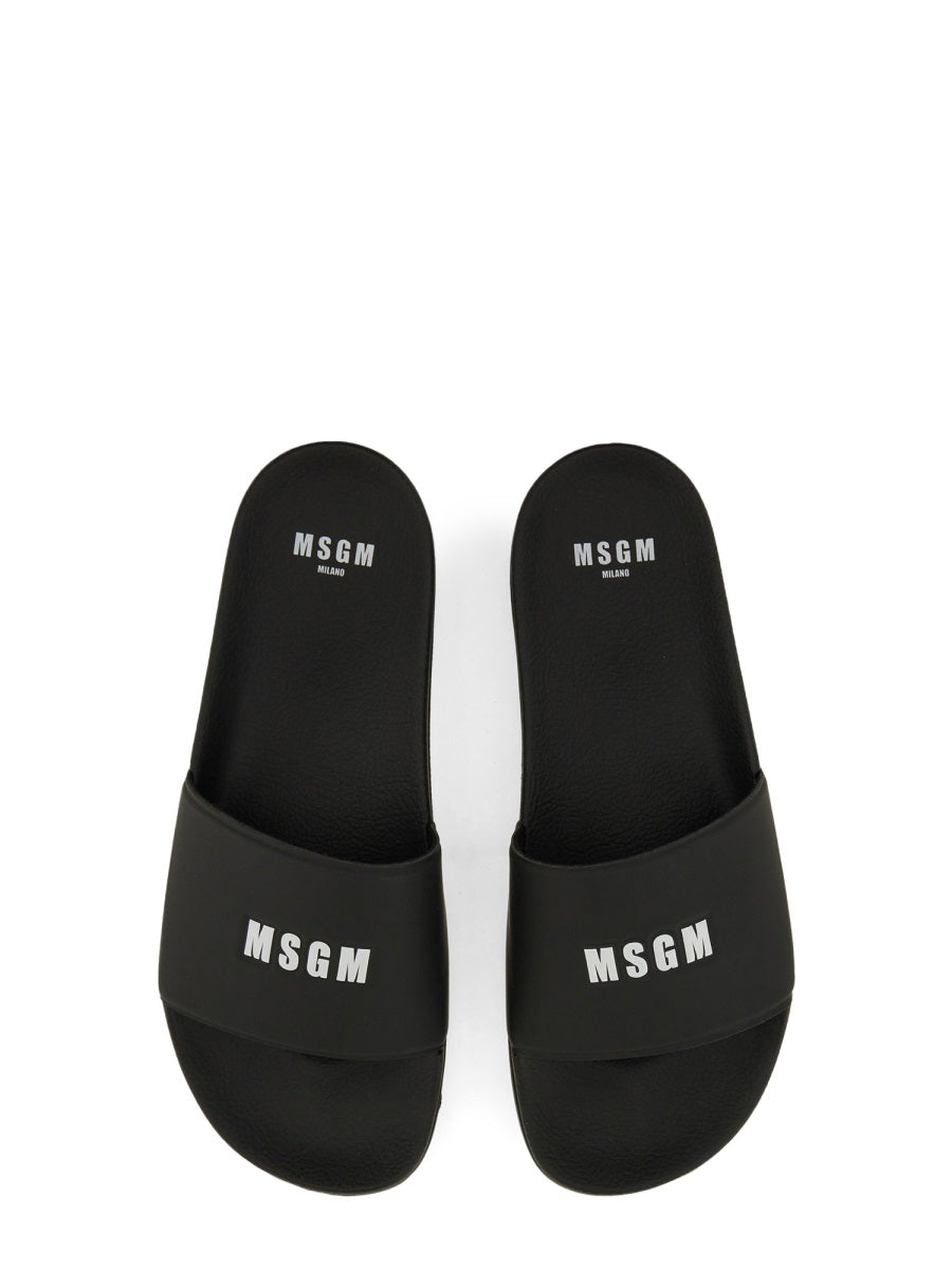 MSGM Sandals - Black | Wanan Luxury
